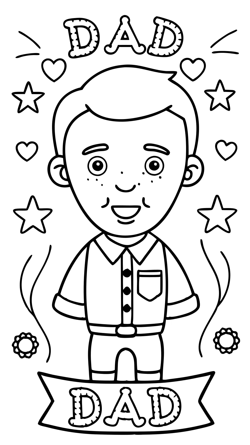 fathers day coloring pages pdf